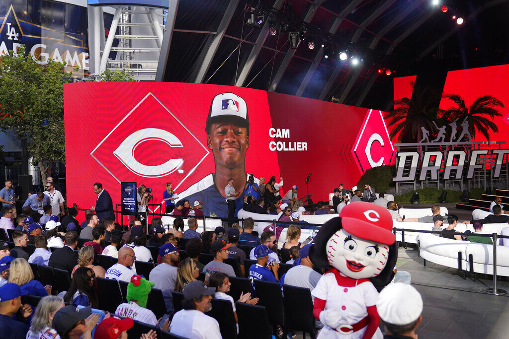 18. Cincinnati Reds: Cam Collier, 3B, Chipola College (FL)